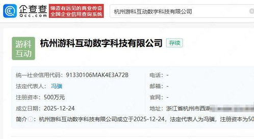 游戲科學成立新公司，拓展互聯(lián)網(wǎng)游戲服務與動漫游戲開發(fā)新藍圖